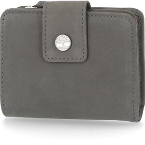 NWOT Timberland Women's Leather RFID Small Indexer Wallet Billfold in gray